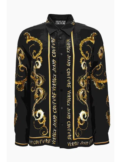 Versace Jeans Couture Shirt In Black