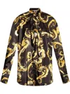 Shop Versace Jeans Couture Shirt Clothing In Black