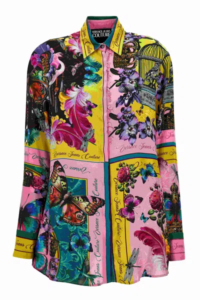 Versace Jeans Couture Shirt In Multi