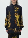 Versace Jeans Couture Shirt  Woman Color Black In Black