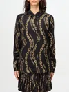Versace Jeans Couture Shirt  Woman Color Black In Schwarz