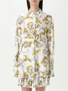 Shop Versace Jeans Couture Shirt  Woman Color White