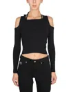 Versace Jeans Couture Women's Shirt With Bare Shoulders