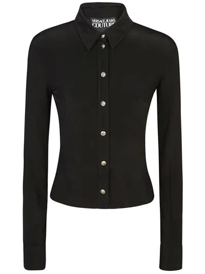 Versace Jeans Couture Shirts In Black