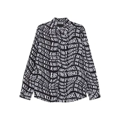 VERSACE JEANS COUTURE SHIRTS BLACK, WHITE
