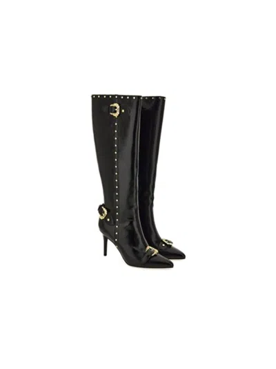 Versace Jeans Couture Shoes In Black