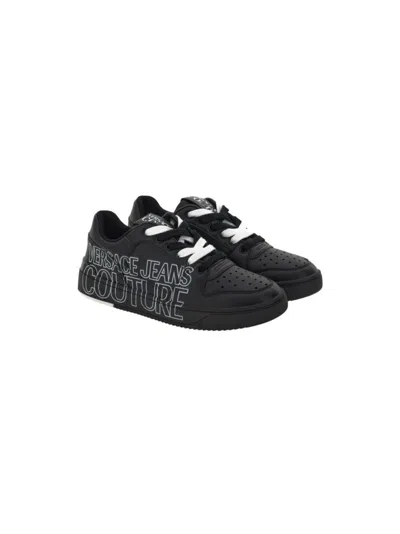 Versace Jeans Couture Shoes In Black