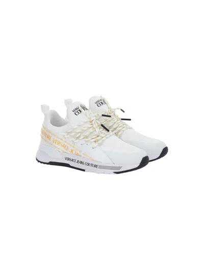 Versace Jeans Couture Shoes In White
