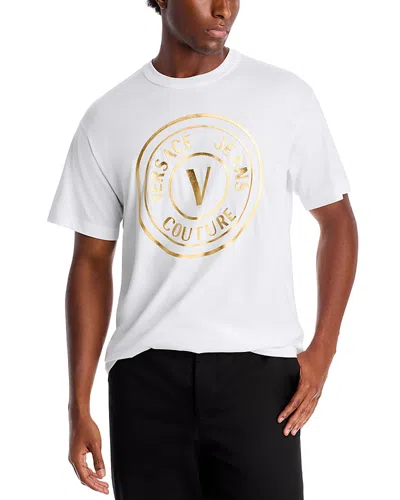 VERSACE JEANS COUTURE SHORT SLEEVE LOGO TEE