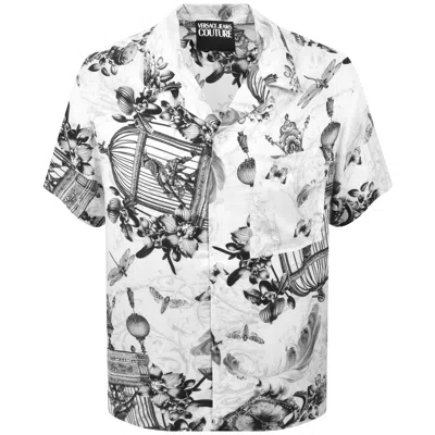 Versace Jeans Couture Short Sleeve Shirt White