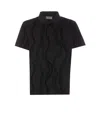 VERSACE JEANS COUTURE SHORT SLEEVED JERSEY POLO SHIRT