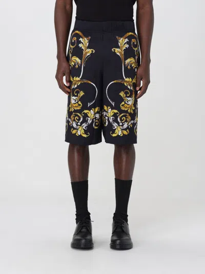 VERSACE JEANS COUTURE SHORT VERSACE JEANS COUTURE MEN COLOR BLACK,g77392002