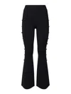 Versace Jeans Couture Flared Pants In Black