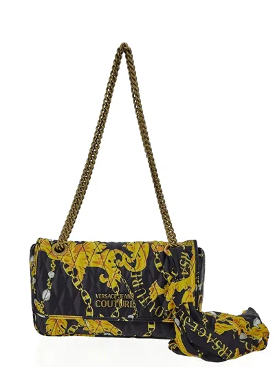 Versace Jeans Couture Shoulder Bag In Black