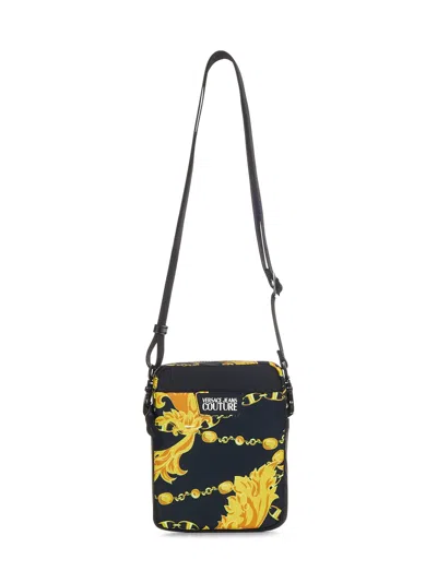Versace Jeans Couture Shoulder Bag In Black