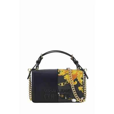 Versace Jeans Couture Shoulder Bag In Black