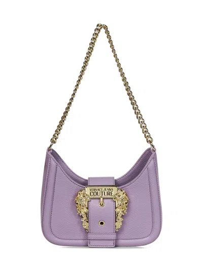 Versace Jeans Couture Shoulder Bag In Lilac