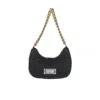 Versace Jeans Couture Shoulder Bag With Chain In Black