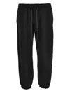 Versace Jeans Couture Side-stripe Sweatpants In Black