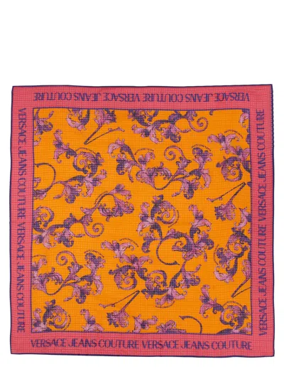 VERSACE JEANS COUTURE SILK SCARF