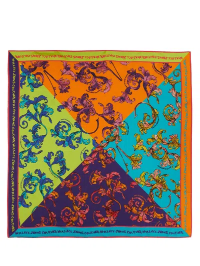 VERSACE JEANS COUTURE SILK SCARF