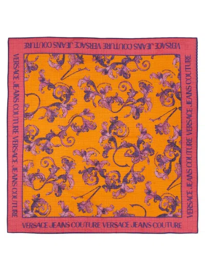 VERSACE JEANS COUTURE VERSACE JEANS COUTURE SILK SCARF