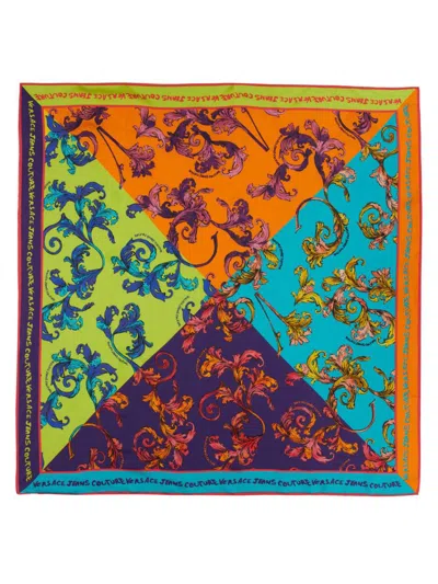 VERSACE JEANS COUTURE VERSACE JEANS COUTURE SILK SCARF