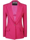 Versace Jeans Couture Blazer  Woman Color Fuchsia In Pink