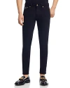 VERSACE JEANS COUTURE SKINNY FIT JEANS IN BLACK