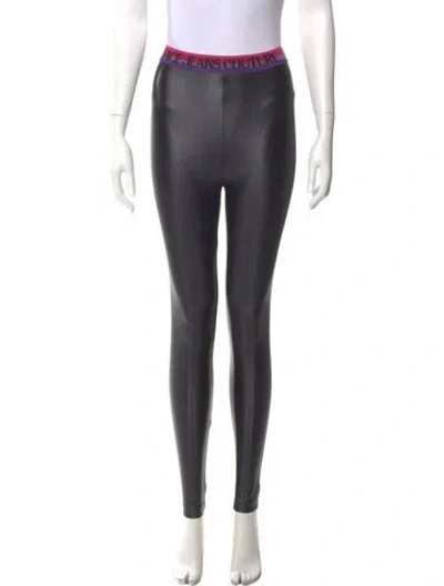 Pre-owned Versace Jeans Couture Skinny Leg Pants In Gray