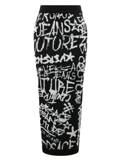 Versace Jeans Couture Skirt In Black