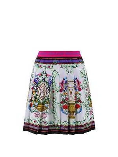 Pre-owned Versace Jeans Couture Skirt In Multicolor