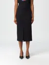 Versace Jeans Couture Skirt  Woman Color Black In Black