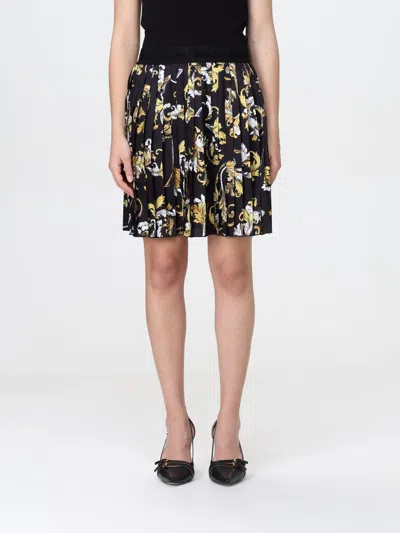 VERSACE JEANS COUTURE SKIRT VERSACE JEANS COUTURE WOMAN COLOR BLACK,g77395002