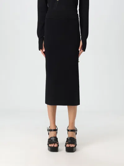 VERSACE JEANS COUTURE SKIRT VERSACE JEANS COUTURE WOMAN COLOR BLACK,G18372002