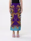 Versace Jeans Couture Skirt  Woman Color Multicolor In Multicolor
