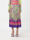 Versace Jeans Couture Gonne Acid 76 In Multicolor
