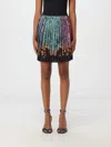 Versace Jeans Couture Skirt  Woman Color Multicolor In Bunt