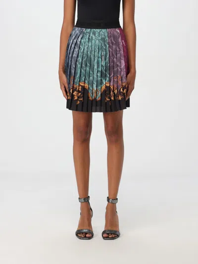Versace Jeans Couture Skirt  Woman Color Multicolor In Bunt