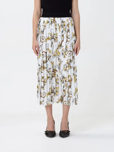 VERSACE JEANS COUTURE SKIRT VERSACE JEANS COUTURE WOMAN COLOR WHITE,G78939001