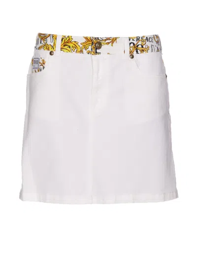 Versace Jeans Couture Skirt In White