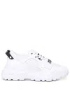 Versace Jeans Couture Sneakers With High-quality Materials And Enhanced Comfort Features In White