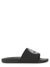 Versace Jeans Couture V-emblem Rubber Slide Sandals