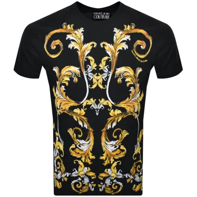 Versace Jeans Couture Slim Fit T Shirt Black