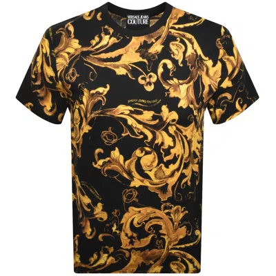 Versace Jeans Couture Slim Fit T Shirt Black