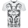 Versace Jeans Couture Slim Fit T Shirt White In White