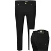 Versace Jeans Couture Dundee Narrow Jeans Black In Black
