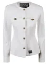 Versace Jeans Couture Slouchy Jacket In White