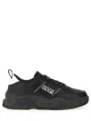 Versace Jeans Couture Men's Sneaker With Logo In Black