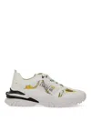 Versace Jeans Couture Baroccoflage-print Low-top Sneakers In White
